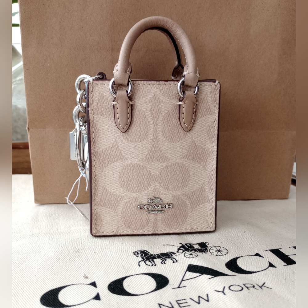 Coach Bag Charm